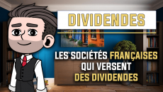 Les sociétés françaises qui versent des dividendes en bourse
