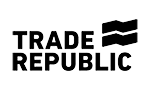 Trade Republic logo blanc