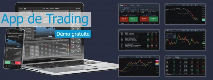 Visuel de la plateforme de trading Freestoxx