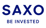 Saxo banque logo blanc