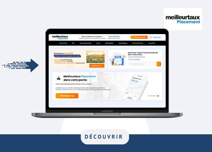 Visuel du site Meilleurtaux Placement